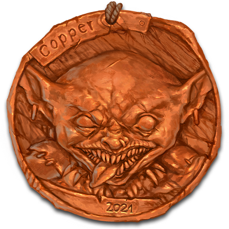 Copper Prize medal